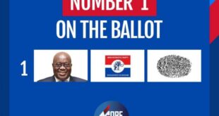 Kwabena Kwabena – Vote Number 1 (NPP Campaign Song) (Prod. by Wei Ye Oteng)
