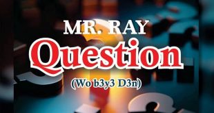 Mr. Ray - Question (Wo B3y3 D3n) (Prod.by Logizzy)