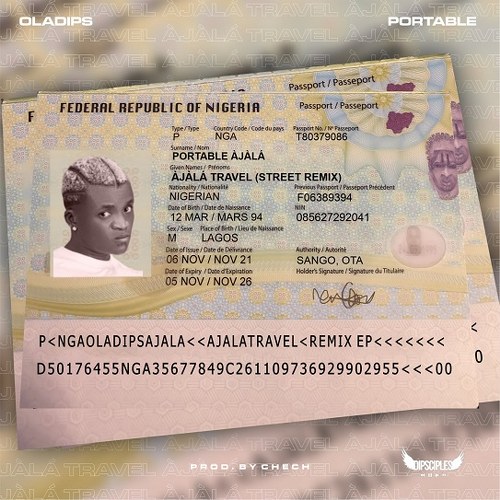 Oladips - Àjàlá Travel (Street Remix) ft. Portable