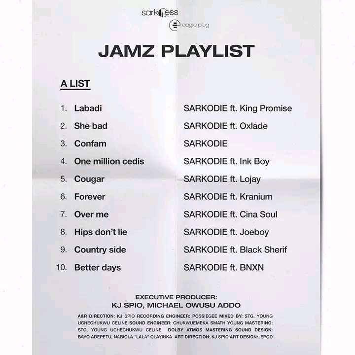 Sarkodie-JAMZ-Full-Album