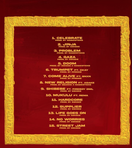 Olamide – Unruly (Full Album) Tracklist